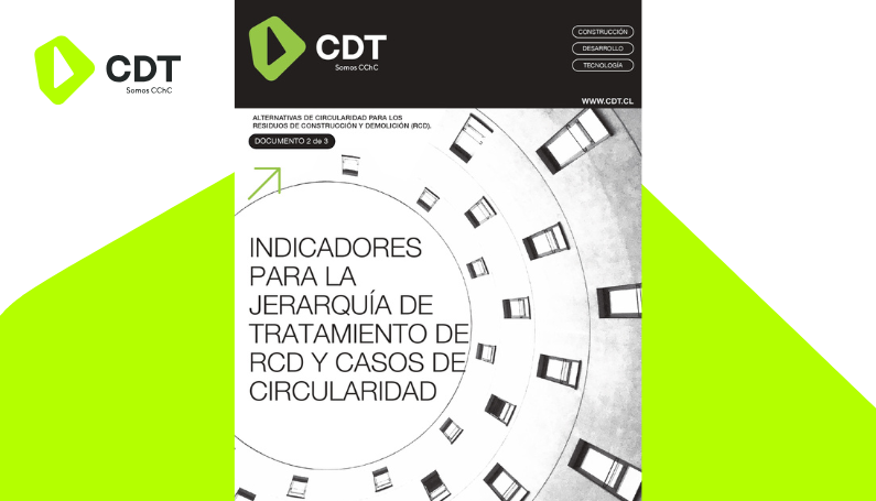 INDICADORES PARA LA JERARQUÍA DE TRATAMIENTO DE RCD Y CASOS DE CIRCULARIDAD